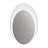 Monterey Glass Frame Oval Mirror