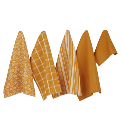 Ensemble 5 pièces de linge de maison artichaut