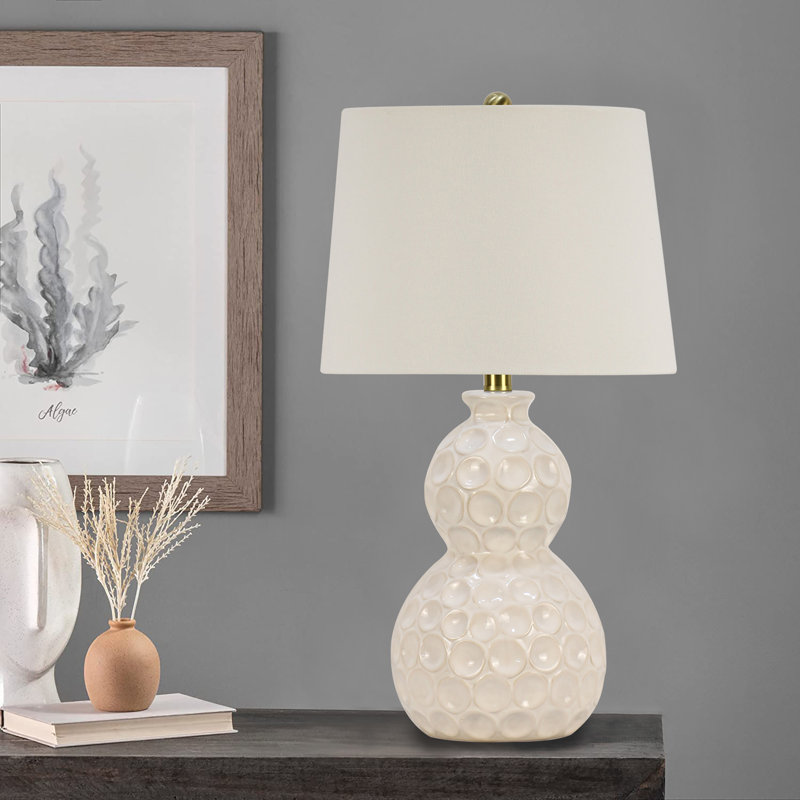 23.5" Reactive White Finished Table Lamp