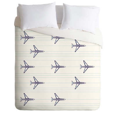 Vy La Polyester Geometric Shapes Duvet Cover