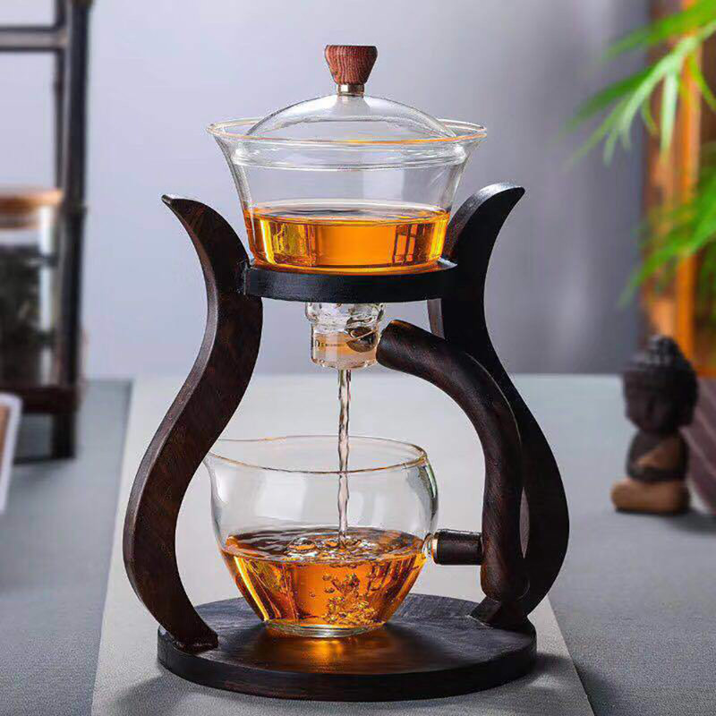 Théière magnétique en verre
