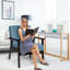 Upholstered Linen Armchair-1894053625