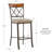 Jefferson 5-piece Round Stationary Pub Table Set