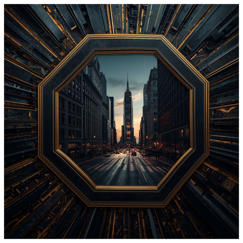 Tapis de bain City Skyline Skyscraper, L 34 po x L 21 po
