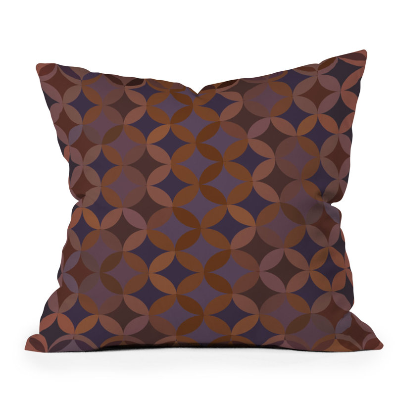 Coussin décoratif intérieur / extérieur en polyester , 18 po x 18 po