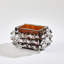 Porcupine Handmade Glass Table Vase