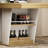 78.7"Rustic-style extendable dining table-191922950
