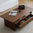 Simple black walnut coffee table-105866278