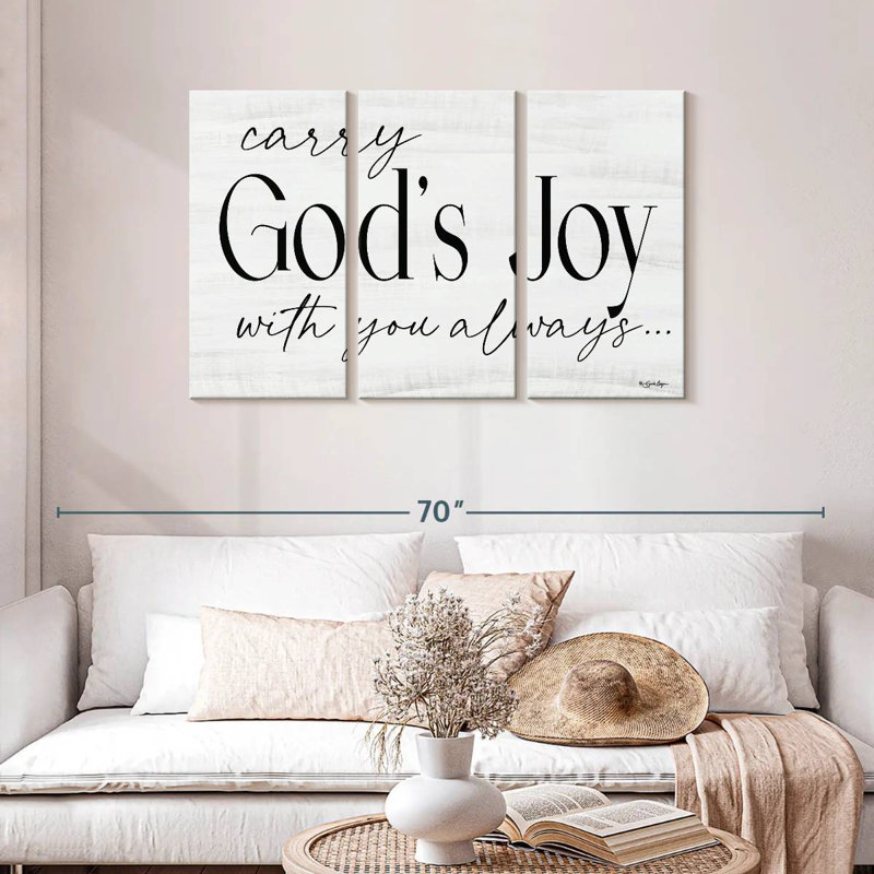 'God's Joy, 28" H x 45" W