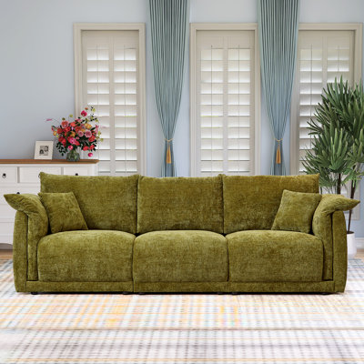 Nyerere 98.5" Upholstered 3 Seater Sofa