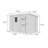 9ft x 7ft Pent Shed - Single Door with Windows