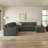 Damari Upholstered U-Shaped Sectional-1948370044-1948370043