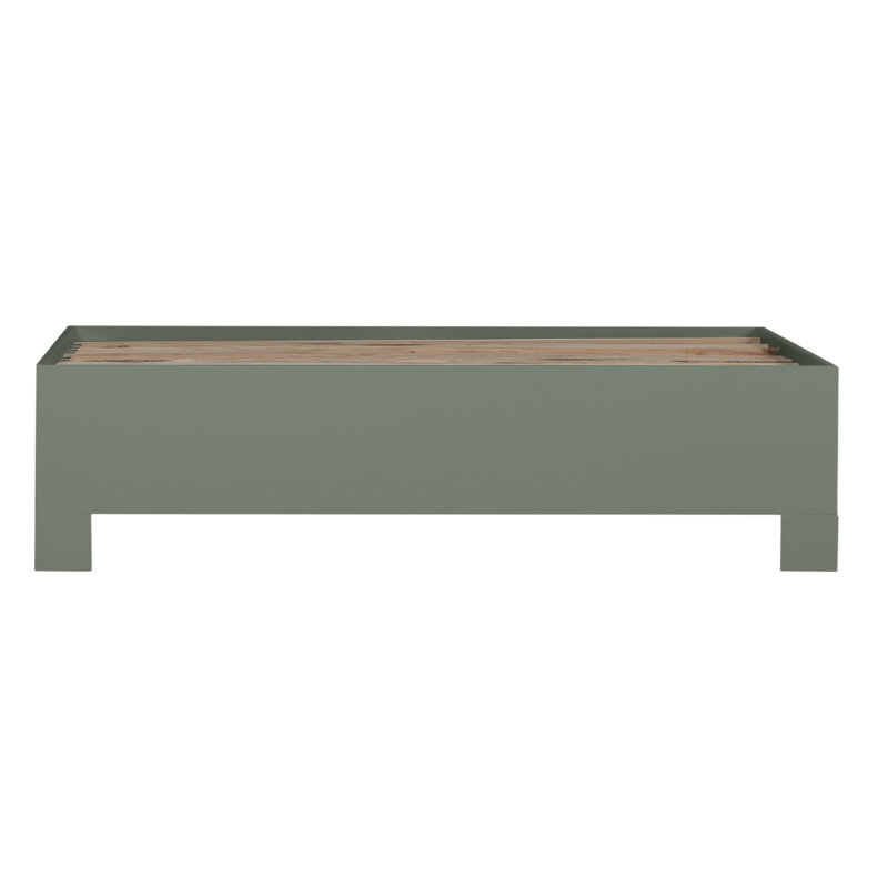 16" Platform Bed Frame, Full, Evergreen