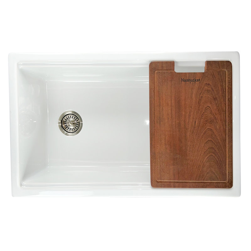 Cape 33'' L Single Basin Kitchen Sink