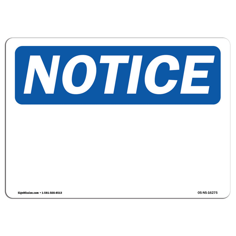 Heavy Duty Sign