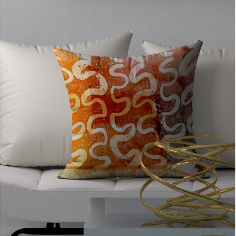 Subtle Singular Square Pillow Cover & Insert, 18" x 18"