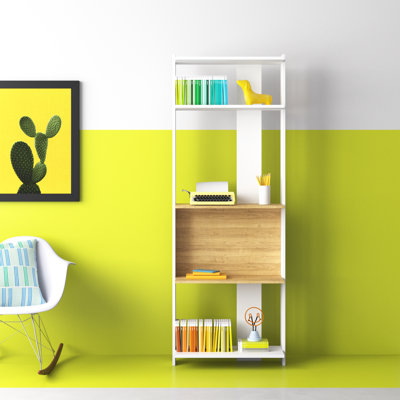 Hollier Geometric Bookcase