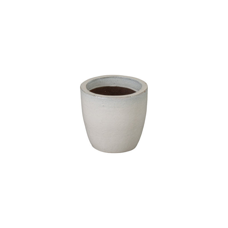 Daiceon Handmade Ceramic Planter, 9"H x 10"W x 10"D