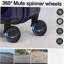 Luggage,with front opening,TSA approved lock,hardshell suitcase,Blue