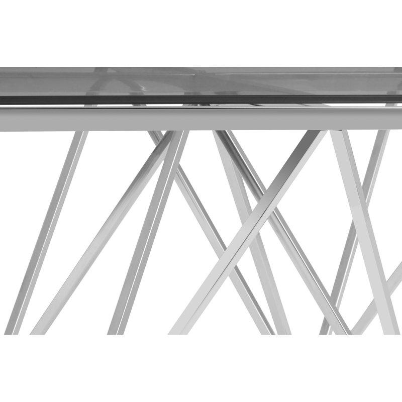 Redd Abstract Coffee Table, Silver