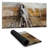 Abstract city street - 15.75"x31.50" Desk mat