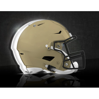 NCAA Helmet Shaped Lighted Desklite LED Tabletop Sign