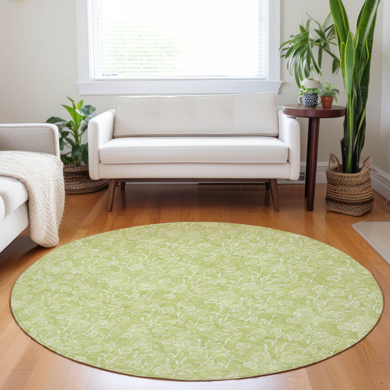 Tapis intérieur / extérieur Granier avec envers antidérapant, Rond 8 pi