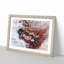 Infinite Love in Abstract - Framed Print-55769183-55769188