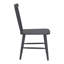 Ensemble de deux chaises d'appoint latérales en aluminium à dossier à lattes-1679557480