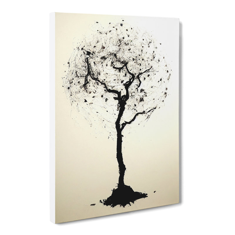 CAN-V0523-1785X Pear Tree Shadow Vol.4 - Wrapped Canvas Print, 50cm H x 35cm W