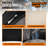 Voris Series Seat Covers Full Set With Headrest, Airbag Compatible, Reserved Opening Holes, Universal For Cars-120899460