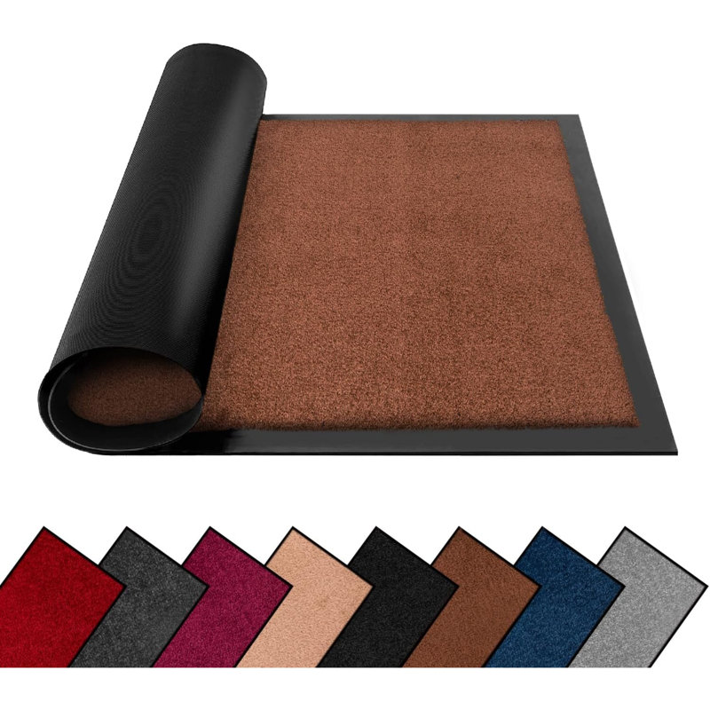 Doormat, Brown, 60cm W x 90cm L