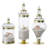 Kitchen Lid Glass Jars Canister Set
