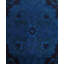 Overdyed Hand-Knotted Wool Modern-Contemporary Blue Area Rug 10' 2" x 14' 1"