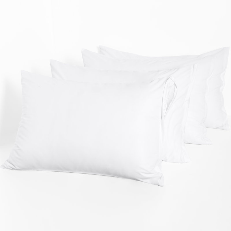 Zippered Waterproof Pillow Protectors, Pillow Cases Super Soft - NTBAY, Toddler
