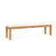 Winston All-Natural Teak Outdoor Dining Bench