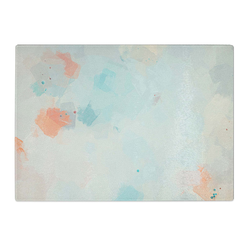 Tempered Glass a Breath Chopping Board, 39 cm W x 28.5 cm L