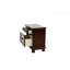 Table de chevet en cerisier antique
