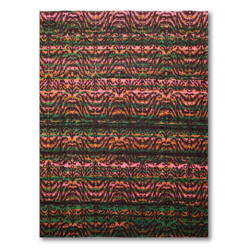 Wool Ikat Indoor Rug