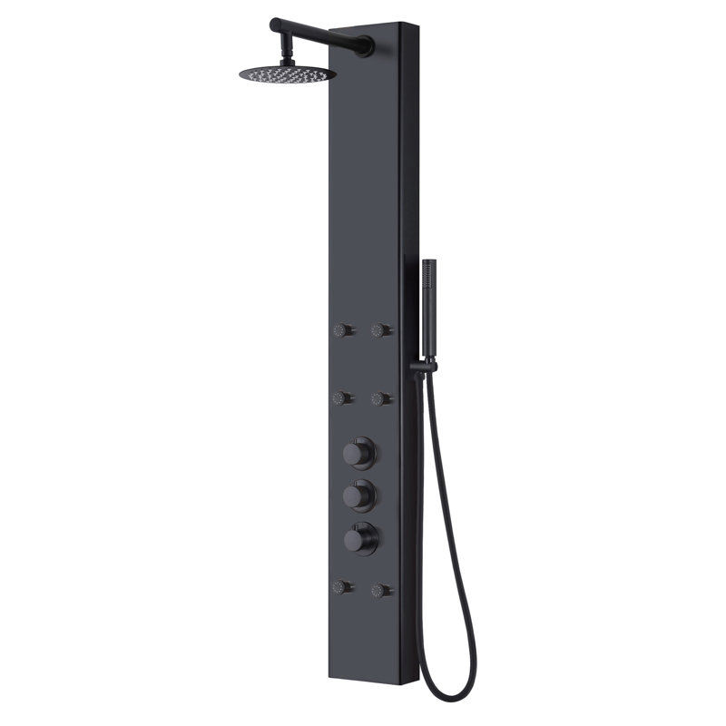 57.08'' Shower Panel with Fixed Shower Head