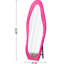 Miroir de plancher pleine longueur 63 po x 24 po, cadre enveloppé de flanelle, empreinte irrégulière unique, rose rose, utilisation multifonctionnelle sécuritaire, ondulé, incassable, rose