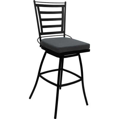 Gris anthracite - noir - assise de 34 po