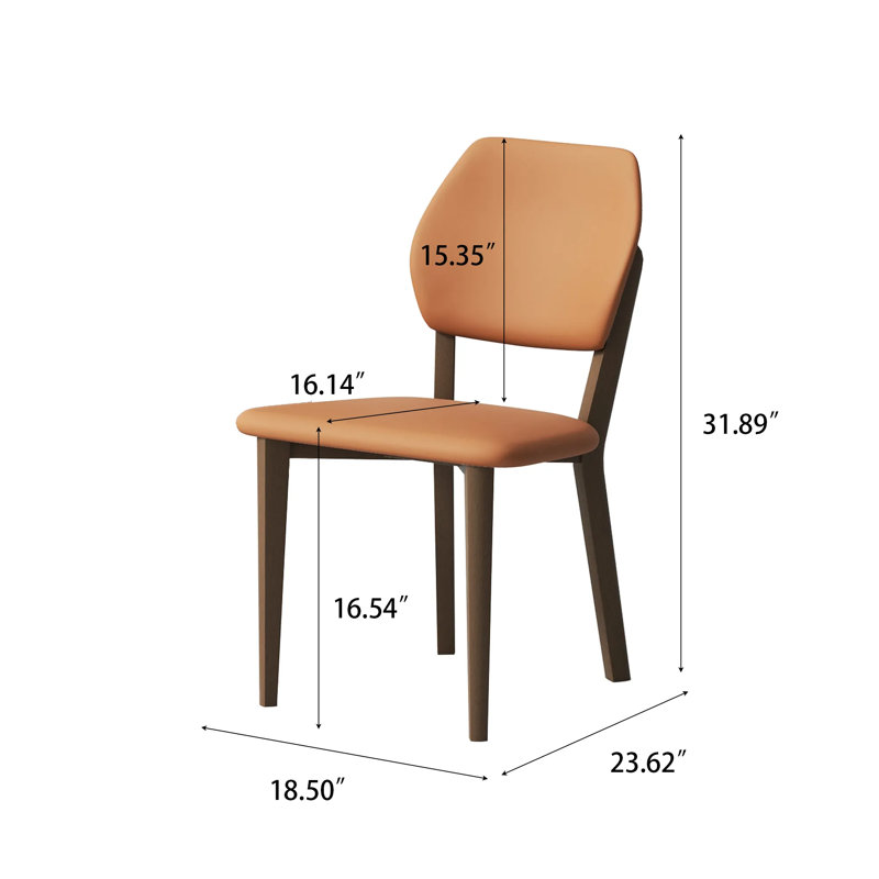 Chaise de salle à manger Mid-Century