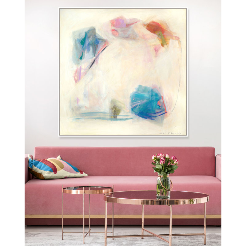 Love Tales Print by Katie Ré Scheidt, White Floater Framed, 43.25" H x 43.25" W