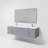 Geneva 72" Wall-Mounted Double Bathroom Vanity Set with Mirror-87285994-112951715