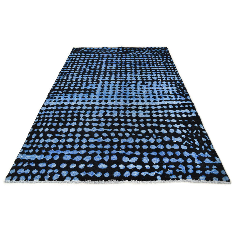 7x10 Pham Black Rug