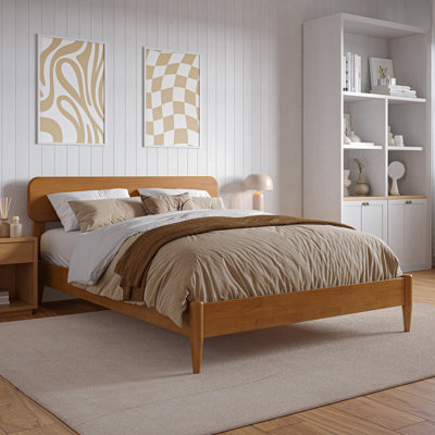 Vetu Solid Wood Platform Bed