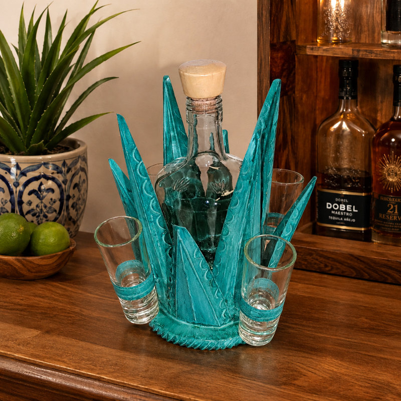 Bouteille et porte-dose Agave Reserve vert vif, Bright Green
