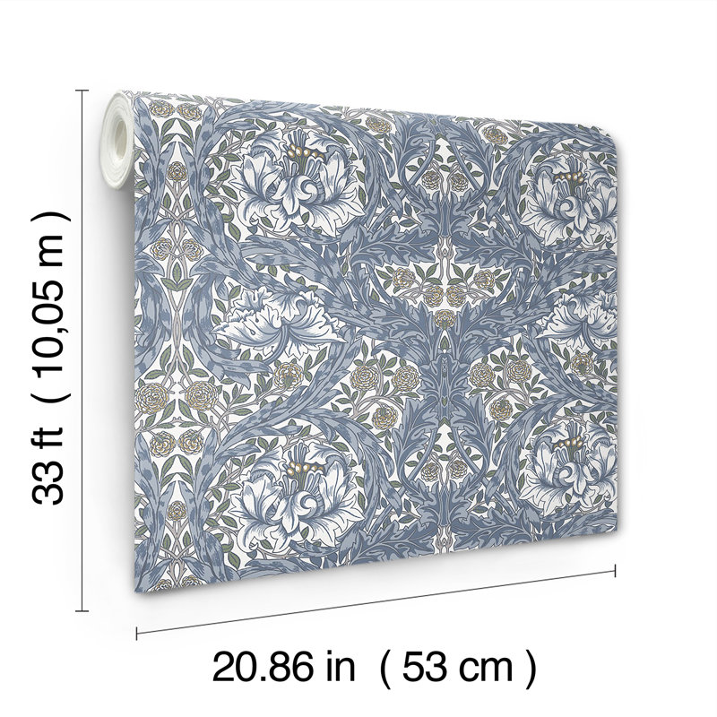 Rouleau de fleur de souci africain, Bleu