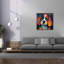 Toile épique Graffiti «Woof Beagle» par Rich Monet, 37 po x 37 po
